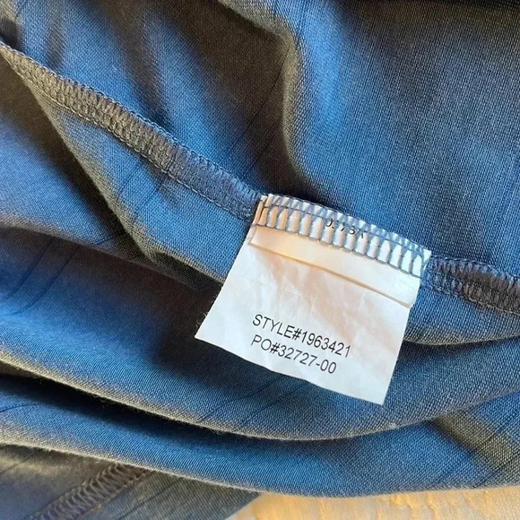 PrAna Pullover 1/4 Zip Stretch Pullover Men’s XL Blue Watchtower Long Sweatshirt - Picture 9 of 15